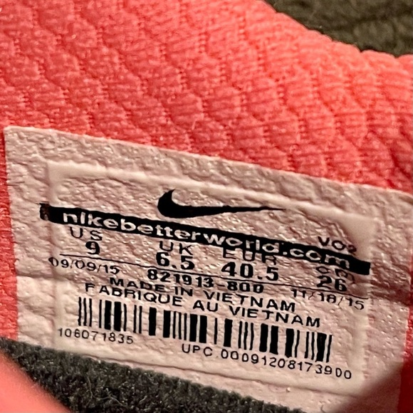 Nike flywire metcon 2 bright orange training shoes - Picture 7 of 7